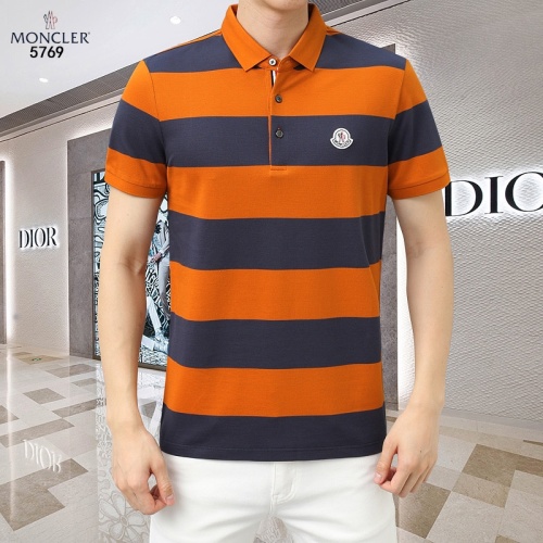 Moncler T-Shirts Short Sleeved For Men #1201851 $45.00 USD, Wholesale Replica Moncler T-Shirts