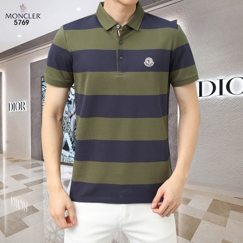 Moncler T-Shirts Short Sleeved For Men #1201852 $45.00 USD, Wholesale Replica Moncler T-Shirts