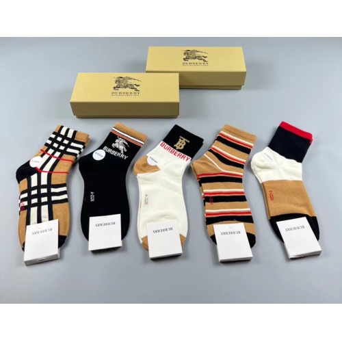 Burberry Socks For Women #1201861 $25.00 USD, Wholesale Replica Burberry Socks