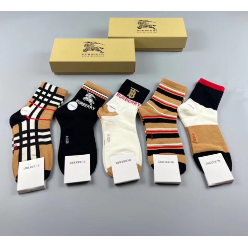 Replica Burberry Socks For Women #1201861 $25.00 USD for Wholesale