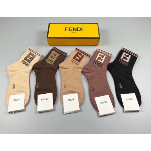 Fendi Socks For Women #1201862 $25.00 USD, Wholesale Replica Fendi Socks