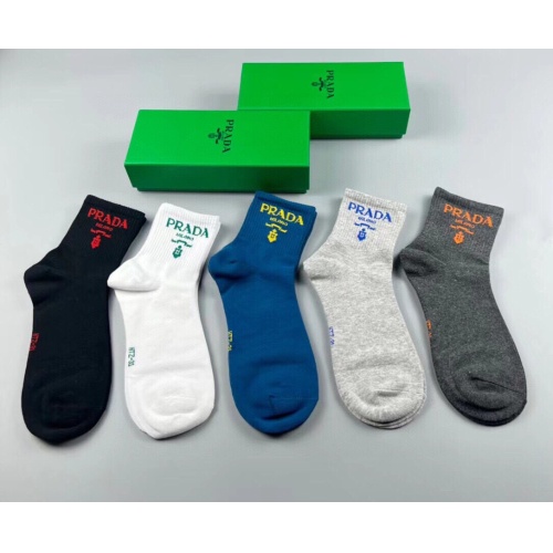 Prada Socks #1201865 $25.00 USD, Wholesale Replica Prada Socks