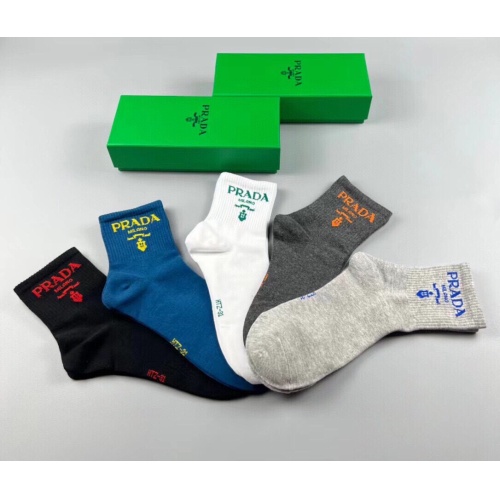 Replica Prada Socks #1201865 $25.00 USD for Wholesale