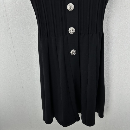 Replica Balmain Dresses Short Sleeved For Women #1201900 $105.00 USD for Wholesale