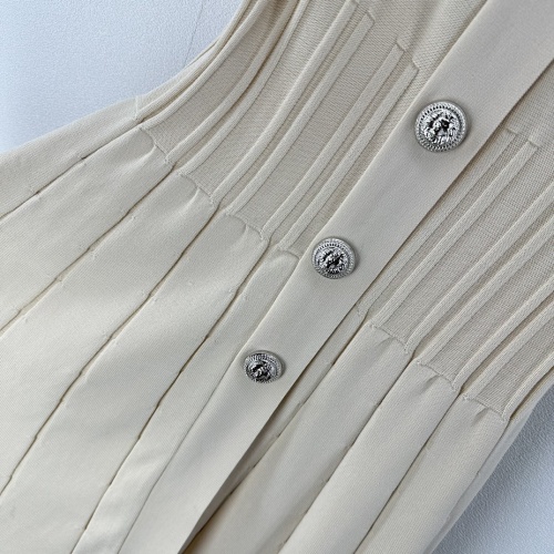 Replica Balmain Dresses Short Sleeved For Women #1201901 $105.00 USD for Wholesale