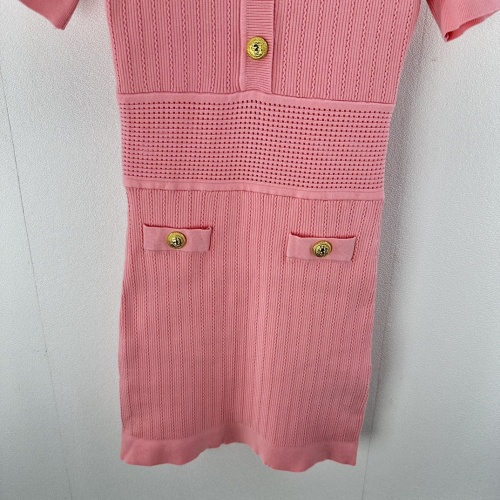 Replica Balmain Dresses Short Sleeved For Women #1201927 $108.00 USD for Wholesale