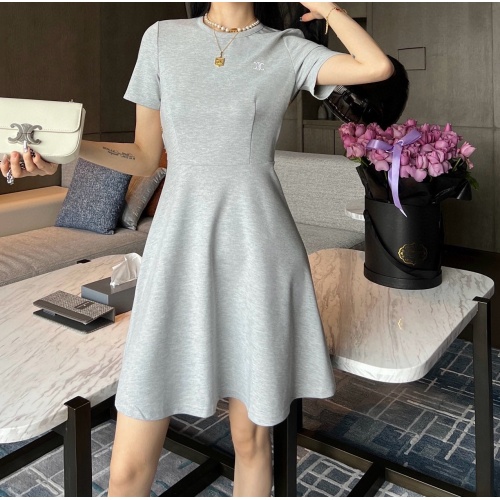 Celine Dresses Short Sleeved For Women #1201934 $80.00 USD, Wholesale Replica Celine Dresses