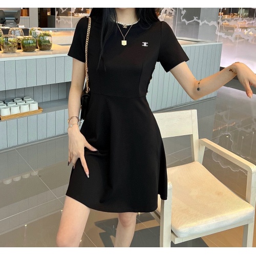 Replica Celine Dresses Short Sleeved For Women #1201935 $80.00 USD for Wholesale