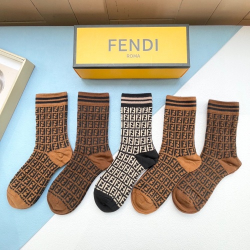 Fendi Socks #1201944 $29.00 USD, Wholesale Replica Fendi Socks