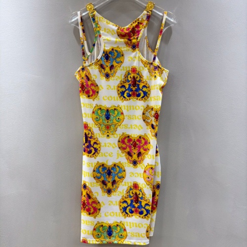 Replica Versace Dresses Sleeveless For Women #1201951 $100.00 USD for Wholesale