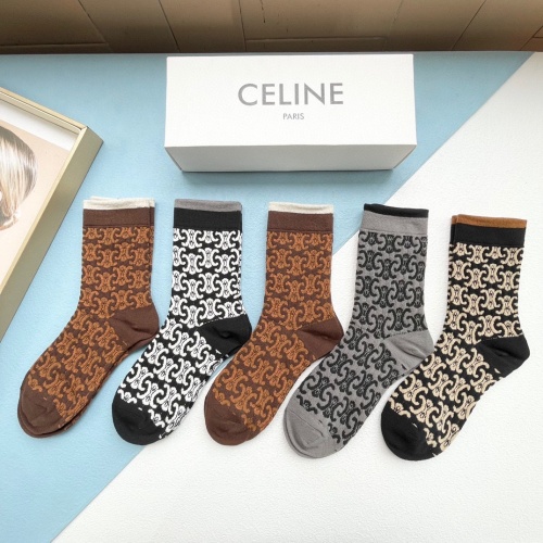 Celine Socks #1201956 $29.00 USD, Wholesale Replica Celine Socks