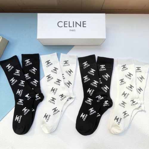 Celine Socks #1201959 $34.00 USD, Wholesale Replica Celine Socks