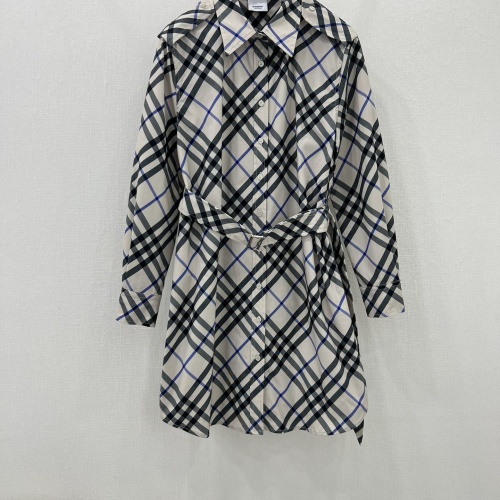 Burberry Dresses Long Sleeved For Women #1201967 $130.00 USD, Wholesale Replica Burberry Dresses