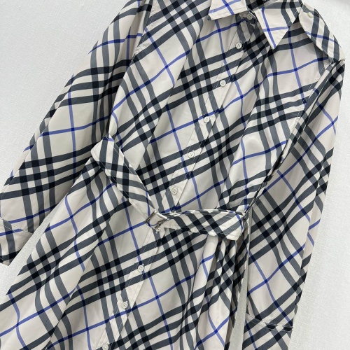 Replica Burberry Dresses Long Sleeved For Women #1201967 $130.00 USD for Wholesale