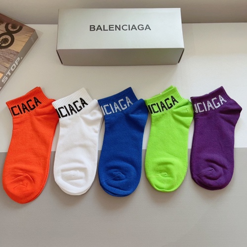 Balenciaga Socks For Women #1201970 $27.00 USD, Wholesale Replica Balenciaga Socks