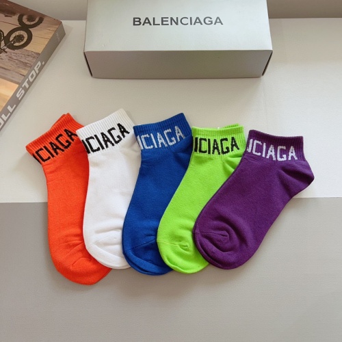 Replica Balenciaga Socks For Women #1201970 $27.00 USD for Wholesale