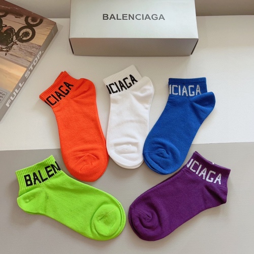 Replica Balenciaga Socks For Women #1201970 $27.00 USD for Wholesale