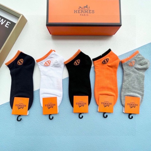 Hermes Socks #1201991 $27.00 USD, Wholesale Replica Hermes Socks