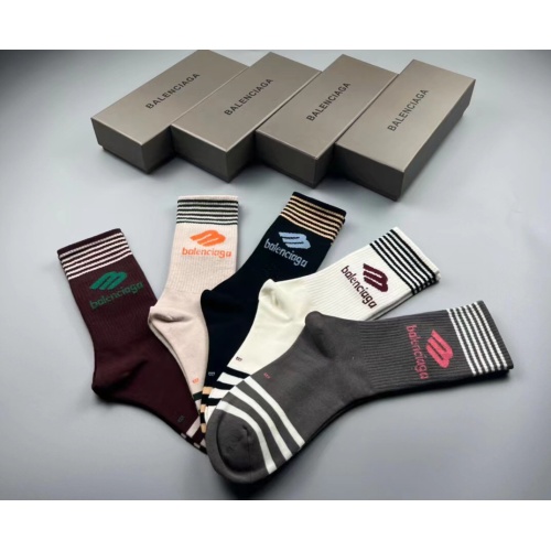 Replica Balenciaga Socks For Women #1201994 $27.00 USD for Wholesale