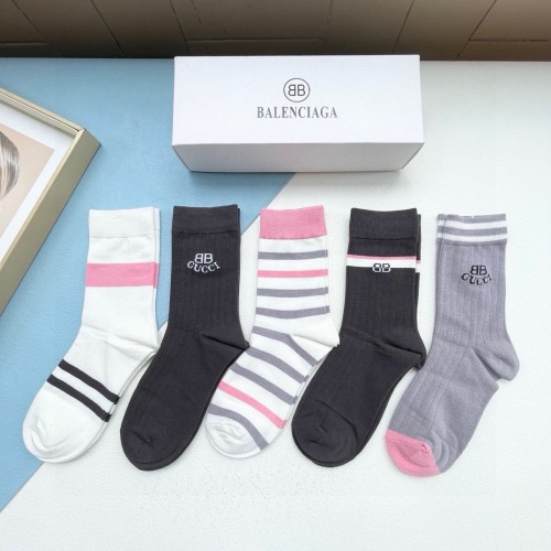 Balenciaga Socks #1202005 $29.00 USD, Wholesale Replica Balenciaga Socks
