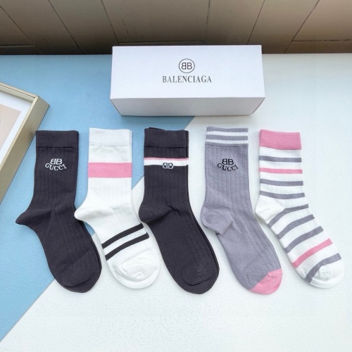 Replica Balenciaga Socks #1202005 $29.00 USD for Wholesale