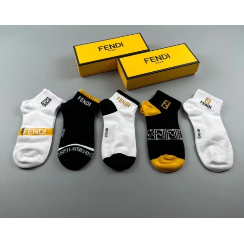 Fendi Socks #1202009 $25.00 USD, Wholesale Replica Fendi Socks
