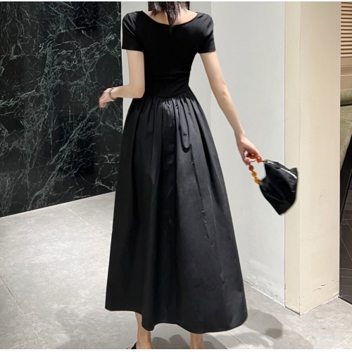 Replica Prada Dresses Short Sleeved For Women #1202011 $76.00 USD for Wholesale