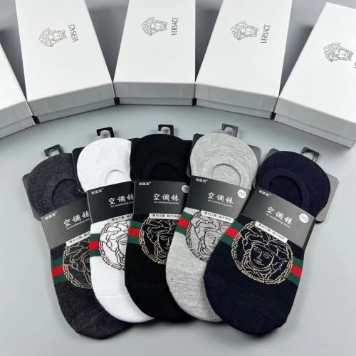 Replica Versace Socks #1202017 $25.00 USD for Wholesale