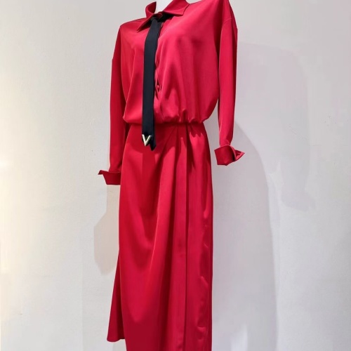 Valentino Dresses Long Sleeved For Women #1202094 $118.00 USD, Wholesale Replica Valentino Dresses