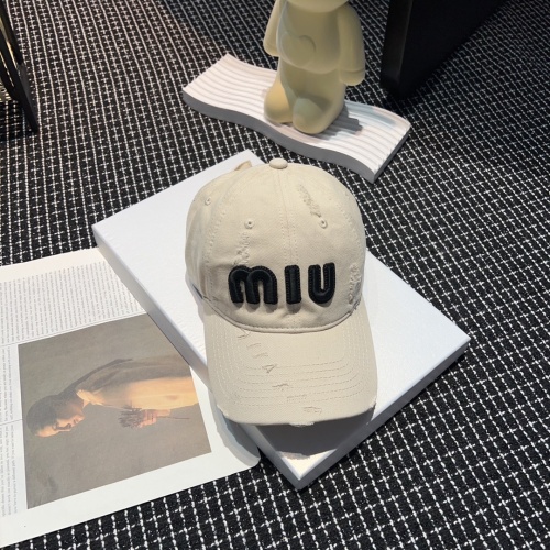 MIU MIU Caps #1202211 $27.00 USD, Wholesale Replica MIU MIU Caps