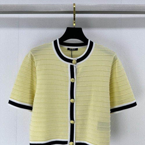 Replica Balmain Tracksuits Short Sleeved For Women #1202288 $122.00 USD for Wholesale