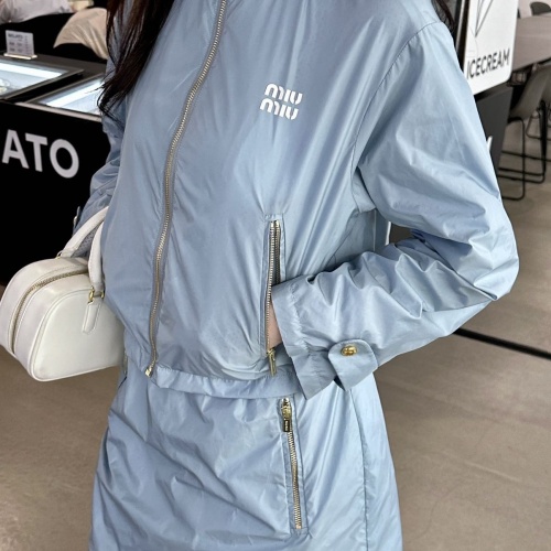 Replica MIU MIU Tracksuits Long Sleeved For Women #1202366 $105.00 USD for Wholesale