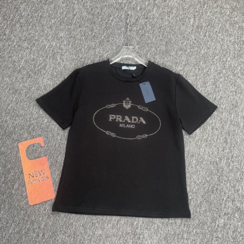 Replica Prada Tracksuits Short Sleeved For Women #1202374 $85.00 USD for Wholesale