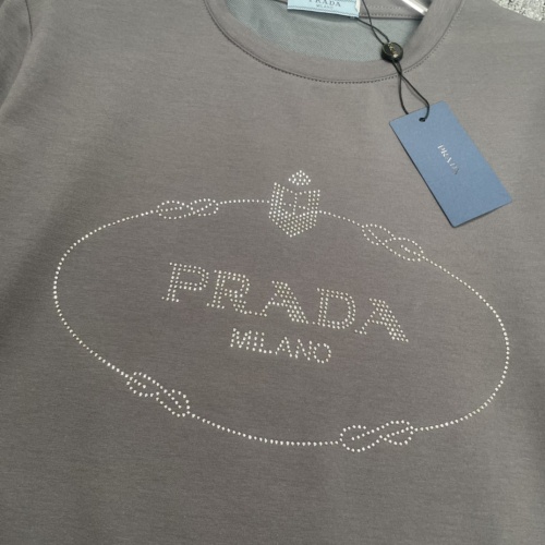 Replica Prada Tracksuits Short Sleeved For Women #1202376 $85.00 USD for Wholesale