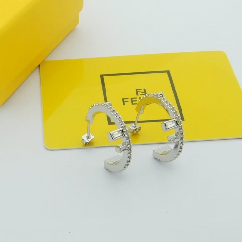 Fendi Earrings For Women #1202554 $29.00 USD, Wholesale Replica Fendi Earrings