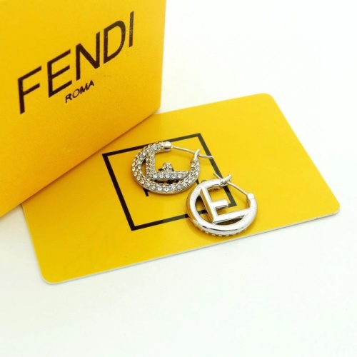 Replica Fendi Earrings For Women #1202557 $27.00 USD for Wholesale