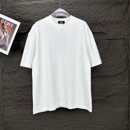Fendi T-Shirts Short Sleeved For Unisex #1202603 $40.00 USD, Wholesale Replica Fendi T-Shirts