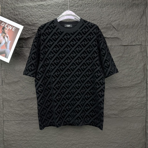Fendi T-Shirts Short Sleeved For Unisex #1202605 $40.00 USD, Wholesale Replica Fendi T-Shirts