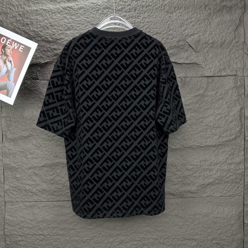 Replica Fendi T-Shirts Short Sleeved For Unisex #1202605 $40.00 USD for Wholesale