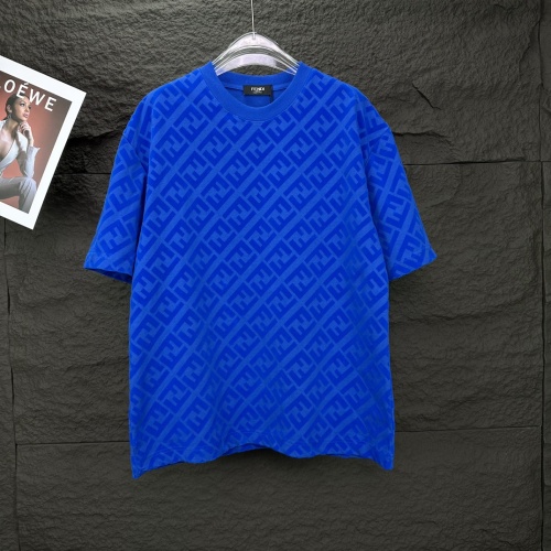 Fendi T-Shirts Short Sleeved For Unisex #1202606 $40.00 USD, Wholesale Replica Fendi T-Shirts