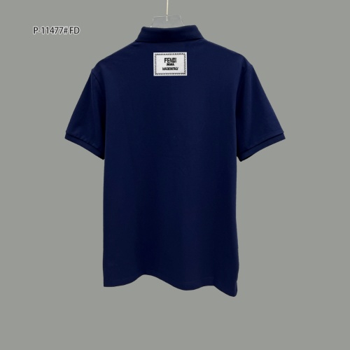 Replica Fendi T-Shirts Short Sleeved For Men #1202635 $39.00 USD for Wholesale