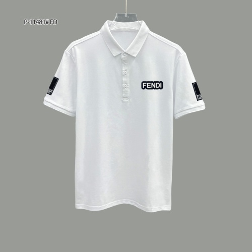 Fendi T-Shirts Short Sleeved For Men #1202636 $39.00 USD, Wholesale Replica Fendi T-Shirts