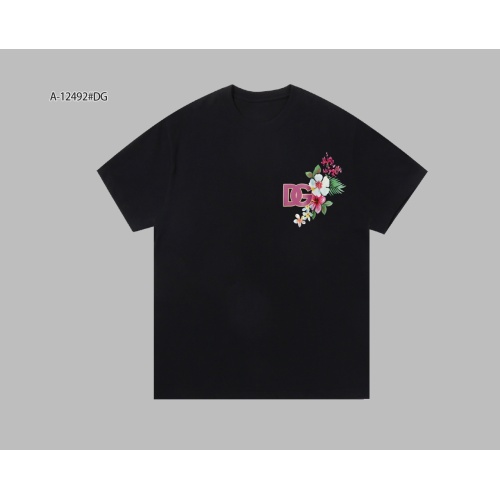 Dolce &amp; Gabbana D&amp;G T-Shirts Short Sleeved For Unisex #1202663 $36.00 USD, Wholesale Replica Dolce &amp; Gabbana D&amp;G T-Shirts