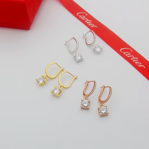 Replica Cartier Earrings For Women #1202711 $27.00 USD for Wholesale