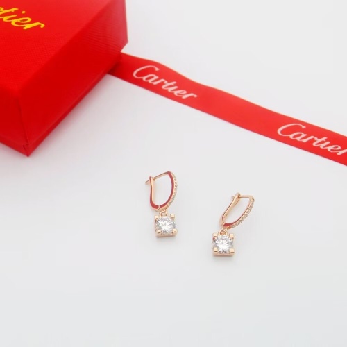Cartier Earrings For Women #1202712 $27.00 USD, Wholesale Replica Cartier Earrings
