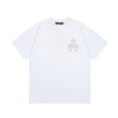 Chrome Hearts T-Shirts Short Sleeved For Unisex #1202746 $42.00 USD, Wholesale Replica Chrome Hearts T-Shirts