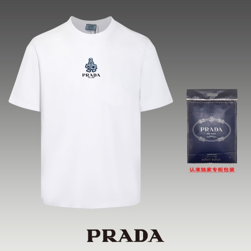 Prada T-Shirts Short Sleeved For Unisex #1202790 $40.00 USD, Wholesale Replica Prada T-Shirts