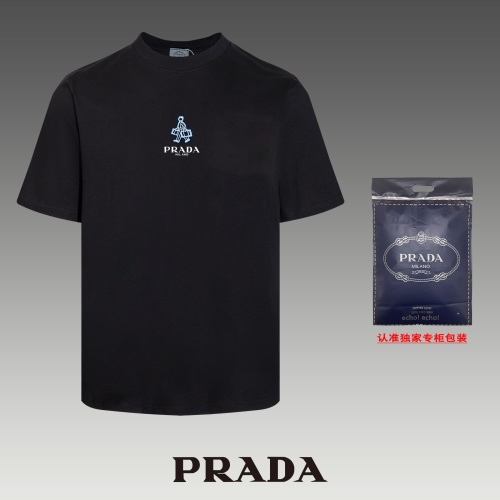 Prada T-Shirts Short Sleeved For Unisex #1202791 $40.00 USD, Wholesale Replica Prada T-Shirts