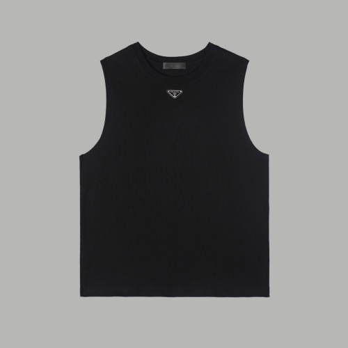 Prada T-Shirts Sleeveless For Unisex #1202792 $40.00 USD, Wholesale Replica Prada T-Shirts