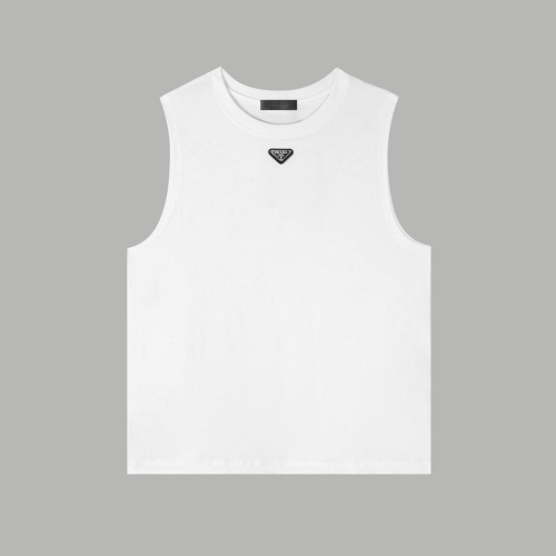 Prada T-Shirts Sleeveless For Unisex #1202793 $40.00 USD, Wholesale Replica Prada T-Shirts
